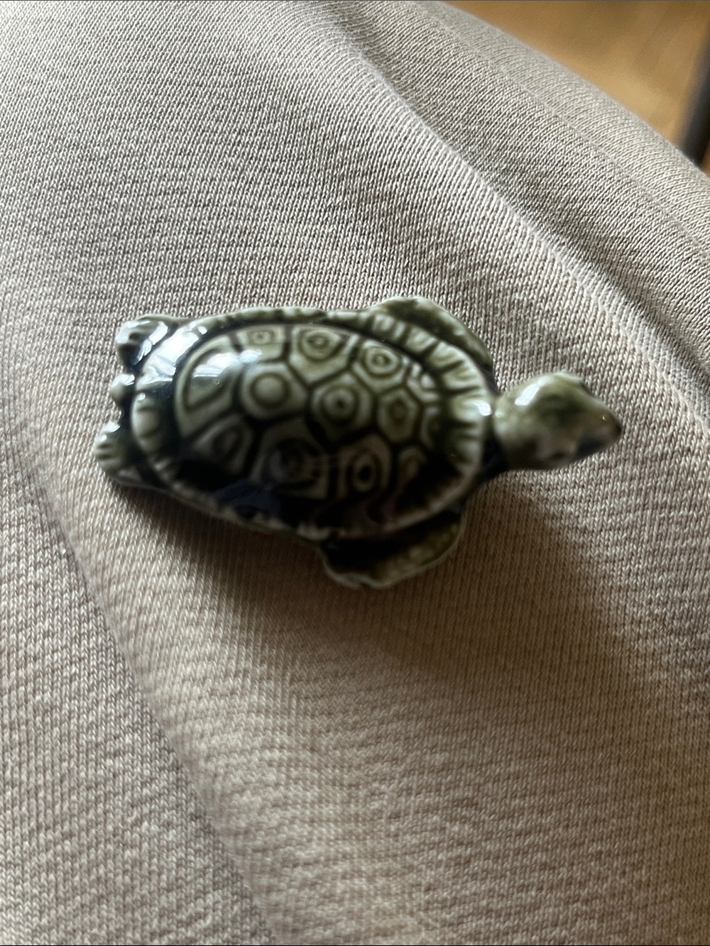 Vintage 70/80s Wade England miniature sea turtle